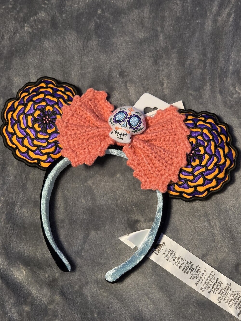 Disney Coco Day Of The Dead Crochet Ears